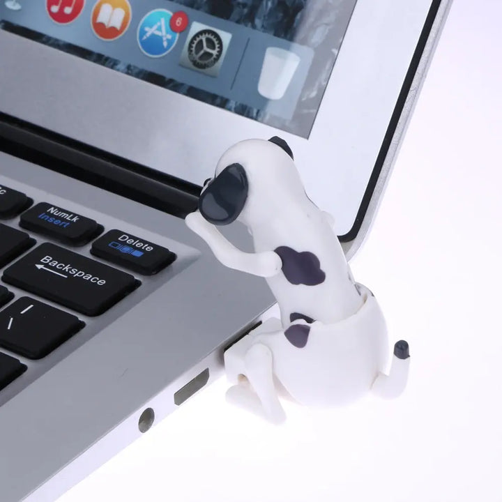 Portable Funny Cute Pet USB Humping Spot Dog Toy Christmas Gift for Kids Favor USB Gadget 60x30x60mm for Computer Notebook PC