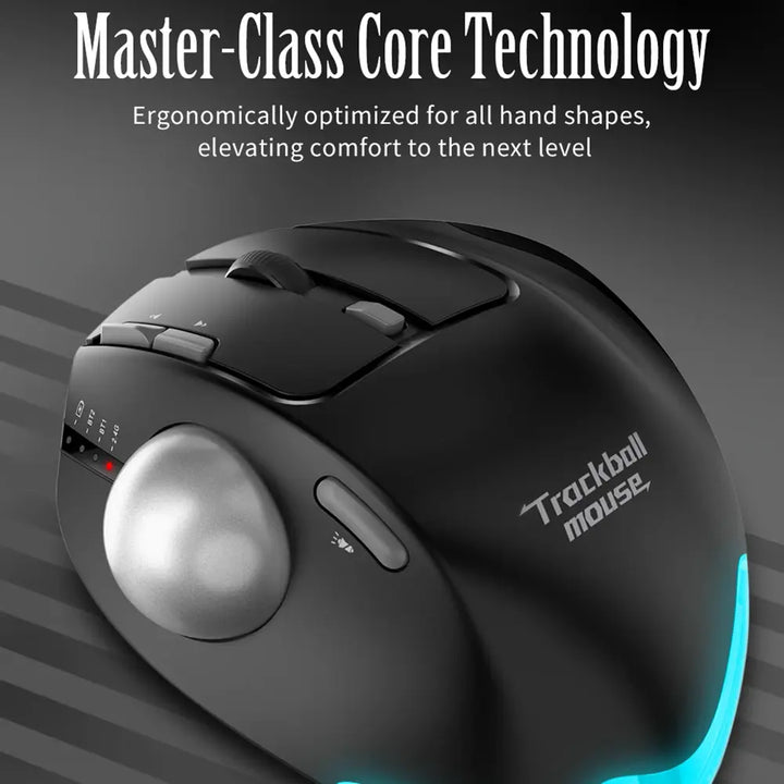 For ZELOTES Wireless Mouse 8 Buttons 4800DPI 5 Level Mouse Three Mode 2.4G+BT+Wireless Mouse for PC Computer Gamer Accessories