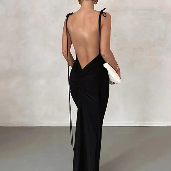 Sexy Backless Women's Party Dress