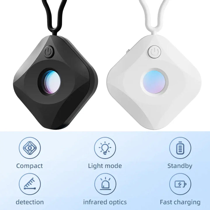 Wireless Anti Spy Detector Anti-Peeping Hidden Devices Scanner Security Protection Infrared Camera Finder for Home Office Travel