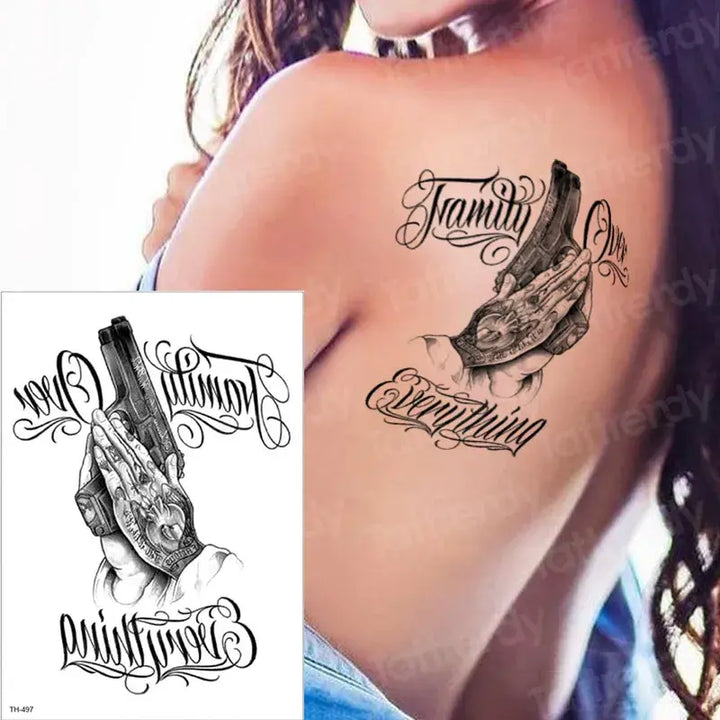 temporary tattoos halloween body stickers sex robot machine tattoo for men mechanical tattoos boys swallow tattoo fake 3D black