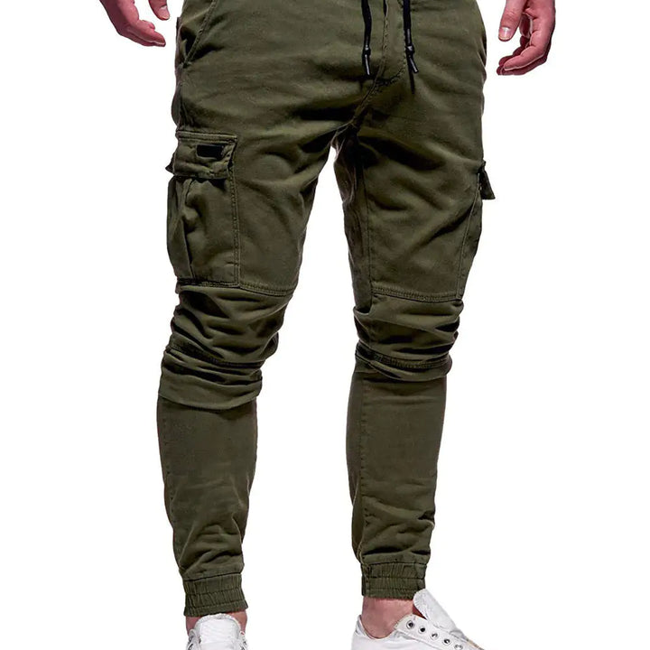 Men Autumn Thin Cotton Casual Pants