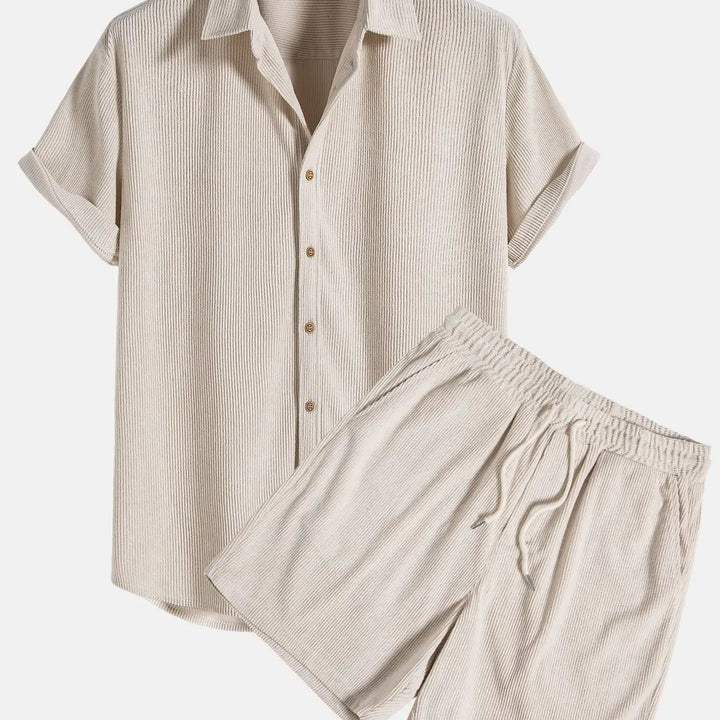 Modern Classic Polo and Shorts Set