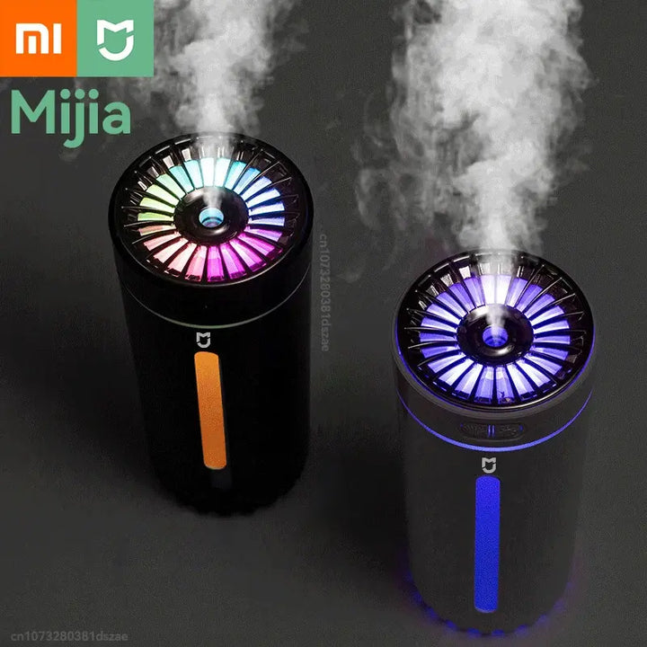 Xiaomi Portable 300ml Ultrasonic Humidifier Wireless Car Air Freshener Mist Maker Fogger With Light Home Aroma Diffuser Dropship