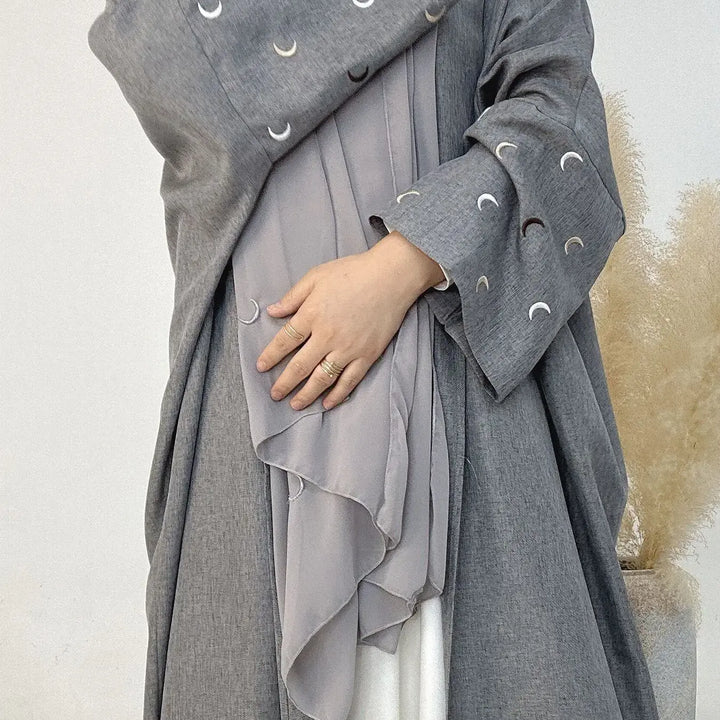 Modern Style Abaya Maxi Dress