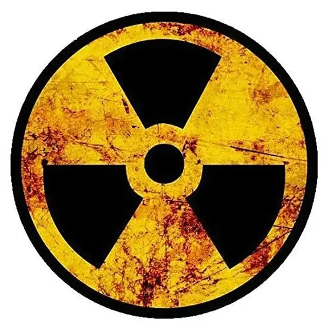 S50161# 10/13/15/17CM Personality PVC Decal Nuclear Radiation Waterproof Car Sticker on Motorcycle Laptop Decorative