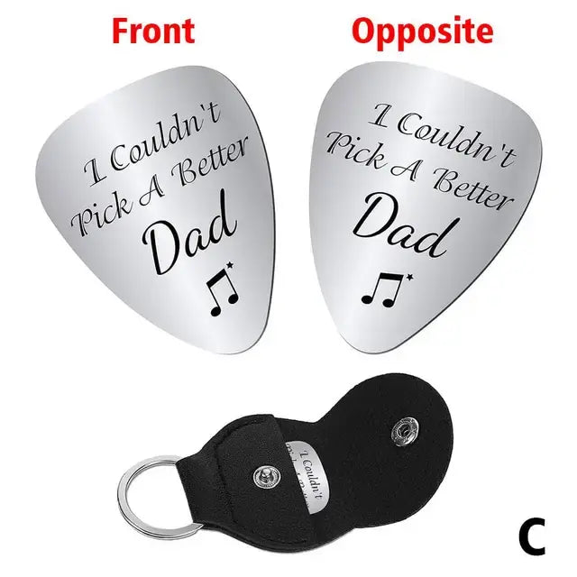 2pc Metal Guitar Picks Plectrum Stainless Steel Metal Guitar Picks  Electric Guitarra Parts Accesorios