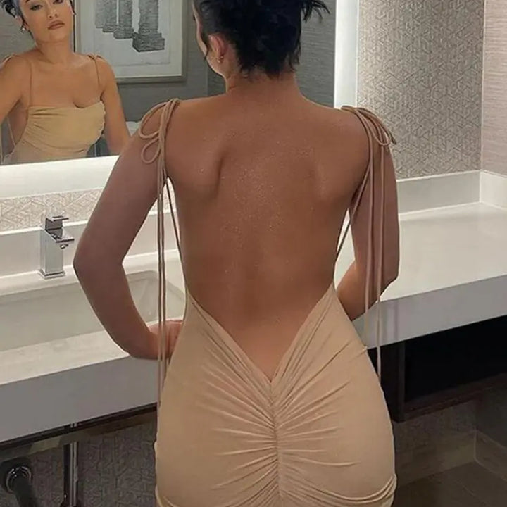 Sexy Backless Women's Party Dress