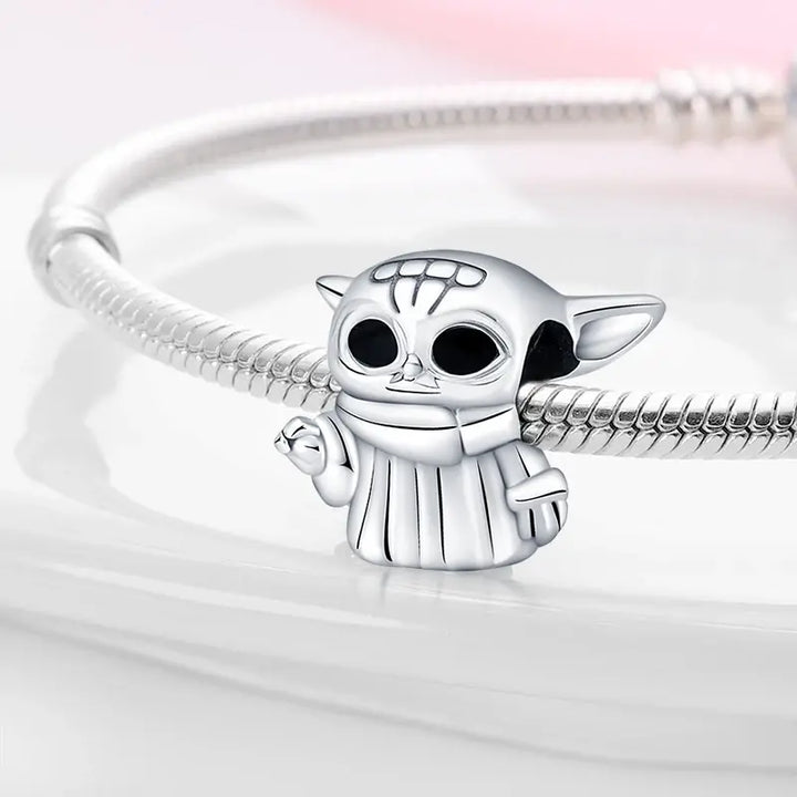 Fit Original Pandora 925 Silver Bracelet Star Wars Hot Toys Jewelry Charms Beads Womens Bracelet Fine DIY Birthday Making Gifts