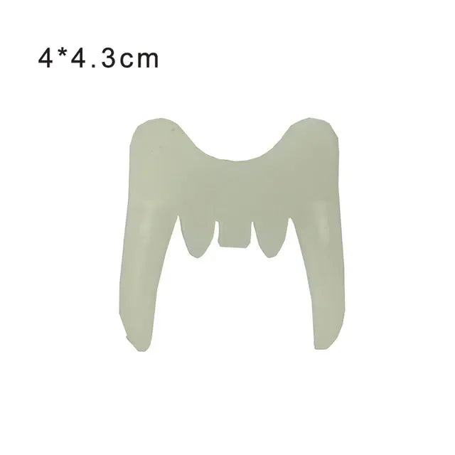 Halloween Retractable Vampire Teeth Party Diy Vampire Fangs Masquerade Brackets For Festival Party Cosplay Props Accessories