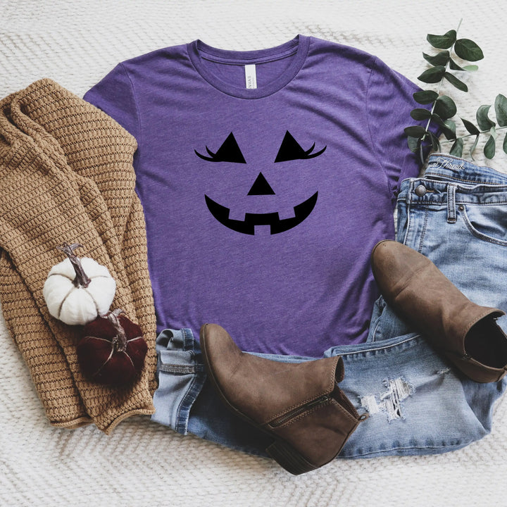 Halloween Pumpkin Face Shirt, Pumpkin Face Shirt, Halloween Outfit