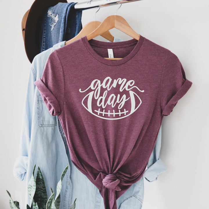 Game Day Football Shirt, Football Shirt, Game Day Vibes Outfit, Football Tee