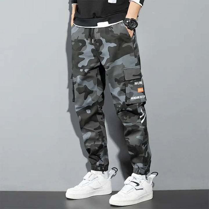 Black Cargo Pants Men