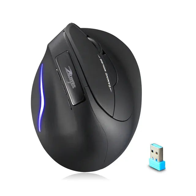 For ZELOTES Wireless Mouse 8 Buttons 4800DPI 5 Level Mouse Three Mode 2.4G+BT+Wireless Mouse for PC Computer Gamer Accessories