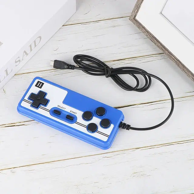 Hot sale 1PC Classic Retro Version Of Home Fc Plug-in Double Handheld Game Console Handle