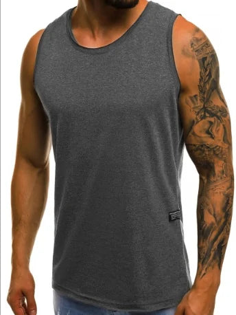 2019 Men's Summer Casual Slim Sleeveless Shirt by YOUYEDIAN