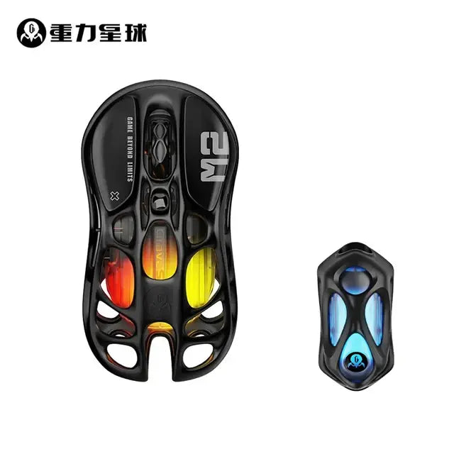 Gravastar M1 Gaming Mouse 3 Mode Magnesium Alloy Bluetooth Wireless Mouses Low Latency Paw3995 4k Receiver Esports Gaming Mouses