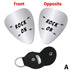 2pc Metal Guitar Picks Plectrum Stainless Steel Metal Guitar Picks  Electric Guitarra Parts Accesorios